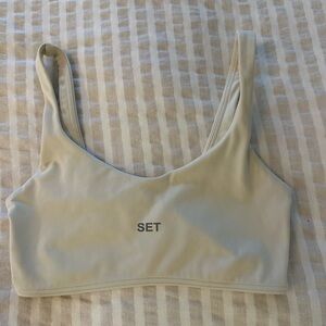 SET Active Cream Sports Bra